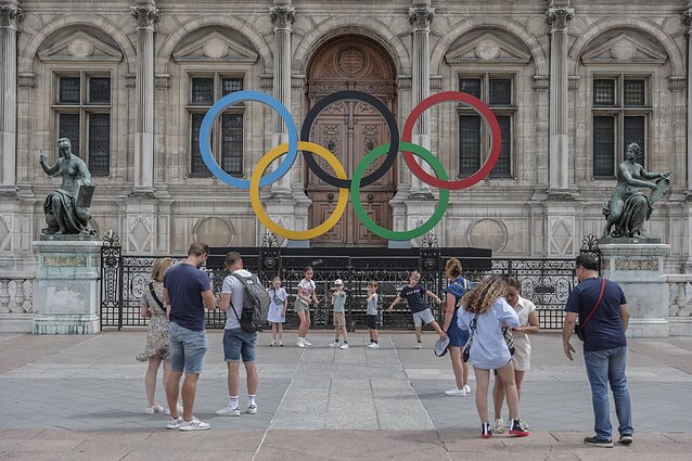 Paris is preparing to host the Olympic Games Paris is preparing to host the Olympic Games
