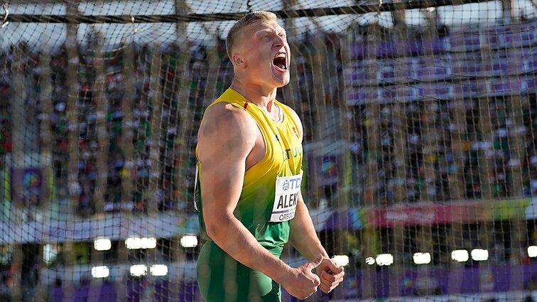Pasaulio rekordą pagerinęs Alekna: sunku suvokti, kad pavyko mesti toliau už tėtį