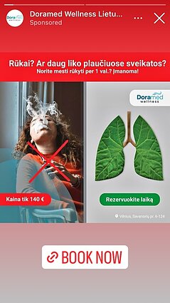 „Doramed“ reklama internete