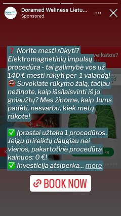 „Doramed“ reklama internete