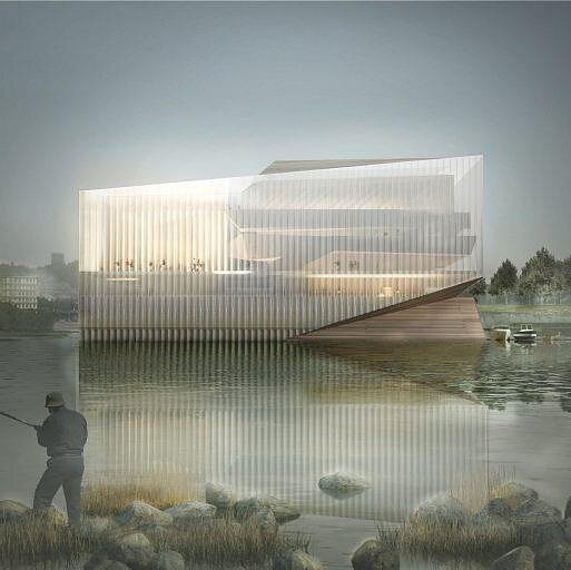 Čiurlionio koncertų centro Kaune architektas Palekas: atspindys Nemune tapo pagrindiniu kūrybos atramu tašku