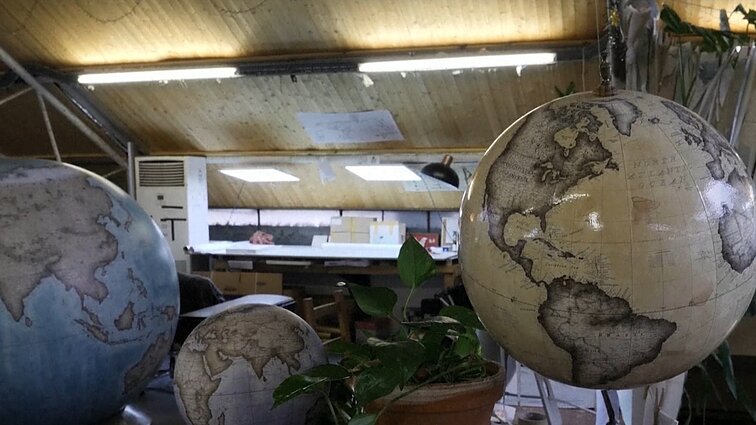 Aplink pasaulį per kelias sekundes: gaublys namuose – erudicijos simbolis