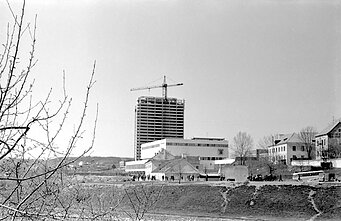 The right bank of Vilnius