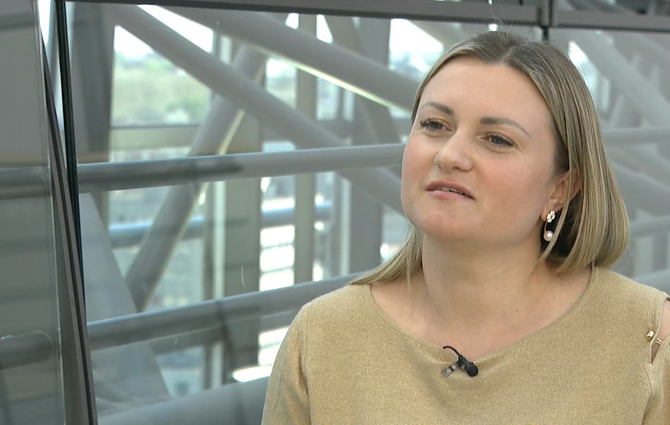 Į Europos Parlamentą kandidatuojanti ukrainietė: „Ukrainos narystė bus didelė tema“