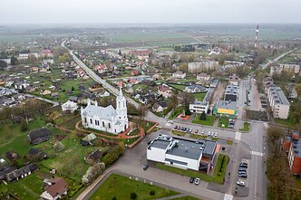Baisogala ir jos apylinkės, kur planuojama statyti „Rheinmetall“ gamyklą Baisogala ir jos apylinkės, kur planuojama statyti „Rheinmetall“ gamyklą
