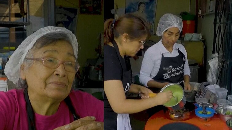 Net iš bulvių lupenų patiekalus gaminanti perujietė: kiaulės ėdė geriau nei mes