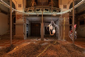 Lietuvos nacionalinis paviljonas Venecijos šiuolaikinio meno bienalėje. „Pakui Hardware“ ir Marijos Teresės Rožanskaitės paroda „Uždegimas“, 2024
