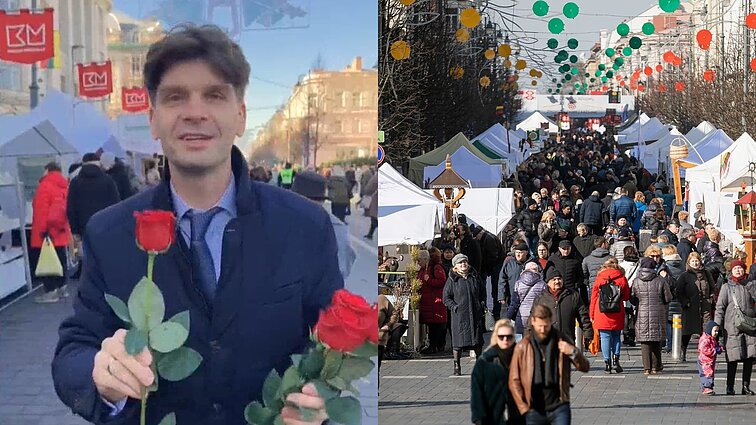 VRK nusprendė: Vėgėlė dovanodamas gėles Kaziuko mugėje papirkinėjo rinkėjus