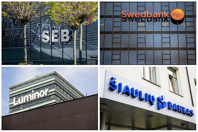 Neaudituoti LB duomenys: Lietuvoje veikiantys bankai pernai uždirbo 986 mln. eurų pelno