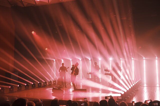 Alano Chošnau koncerto akimirka