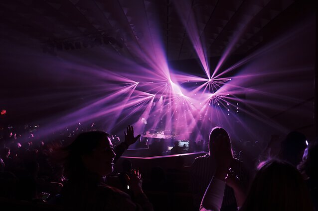 Alano Chošnau koncerto akimirka