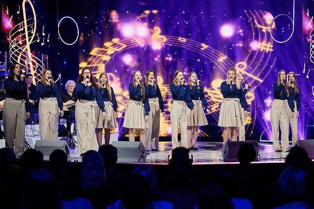 Dainų dainelė 2024. Ukmergės meno mokyklos merginų ansamblis – „Thank you for the music“