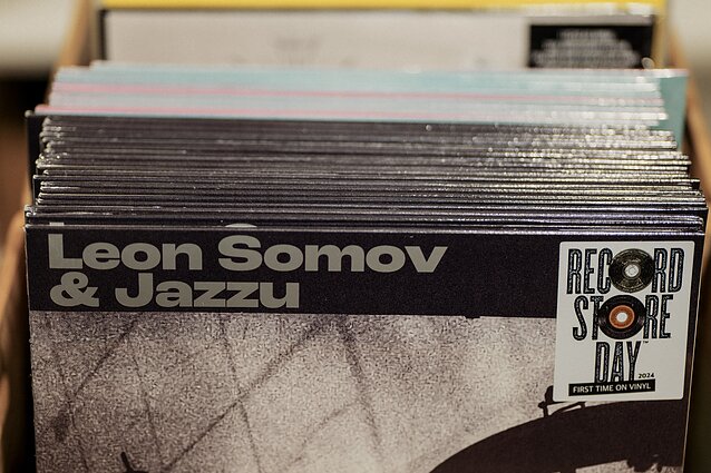 Leono Somovo ir Jazzu plokštelės pristatymo akimirka Leono Somovo ir Jazzu plokštelės pristatymo akimirka