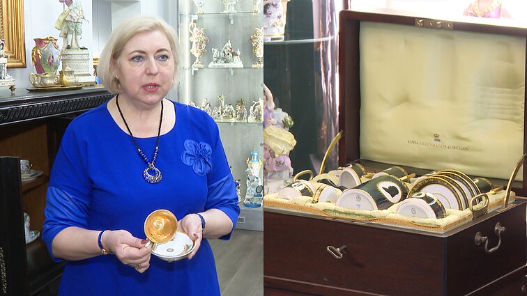 Servizas, kurį JAV prezidentai veždavosi į iškylas: unikali porceliano kolekcija Lietuvoje