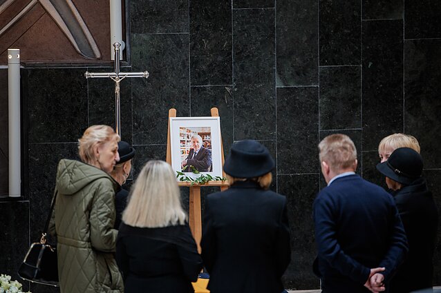 The funeral of Gediminas Kirkilas The funeral of Gediminas Kirkilas