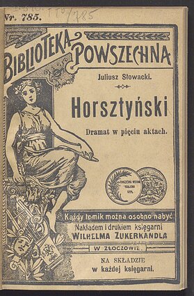 Juliusz Słowacki (1809-1849), Horsztyński dramat w pięciu aktach