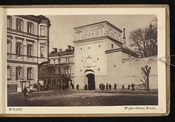Wilno. Wylot Ostrej Bramy