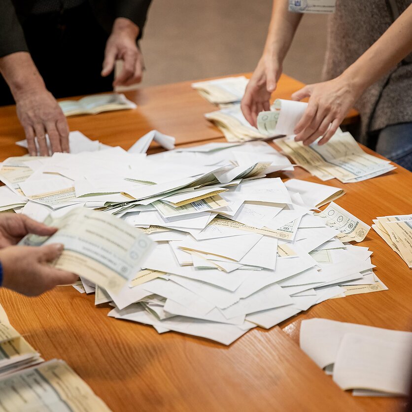 D. Umbraso  / LRT nuotr., Rinkimų į seimą 2020 balsų skaičiavimas