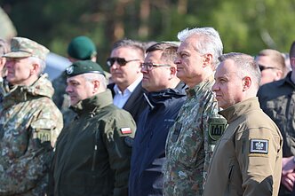 Laurynas Kasčiūnas, Gitanas Nausėda, Andrzejus Duda