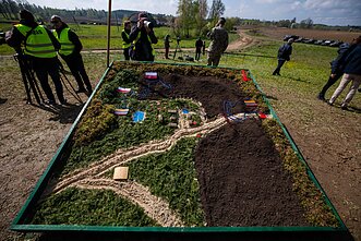 Prie Suvalkų koridoriaus bendros Lietuvos ir Lenkijos kariuomenės pratybos