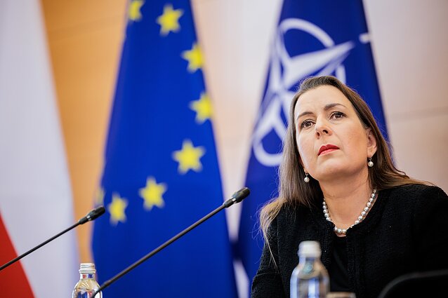 Dyskusja "Co powinni czynić Polacy i Litwini do 2050 roku?". Kristina Sabaliauskaitė Dyskusja "Co powinni czynić Polacy i Litwini do 2050 roku?". Kristina Sabaliauskaitė