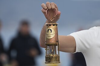 Olimpijski ogień we Francji 