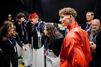 Pirmoji Silvester Belt repeticija Malmės arenoje