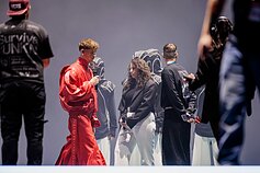Pirmoji Silvester Belt repeticija Malmės arenoje