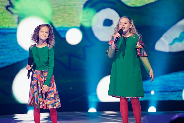 Dainų dainelė 2024. Brigita Stulgaitė ir Simona Antonovaitė – „Jeigu būčiau krokodilas“