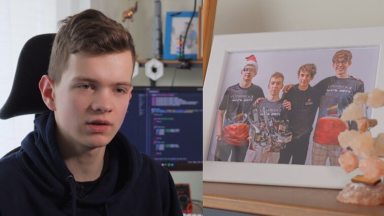 Robotus ir dronus su komanda kuriantis Vakaris: dalinamės lietuviškumu