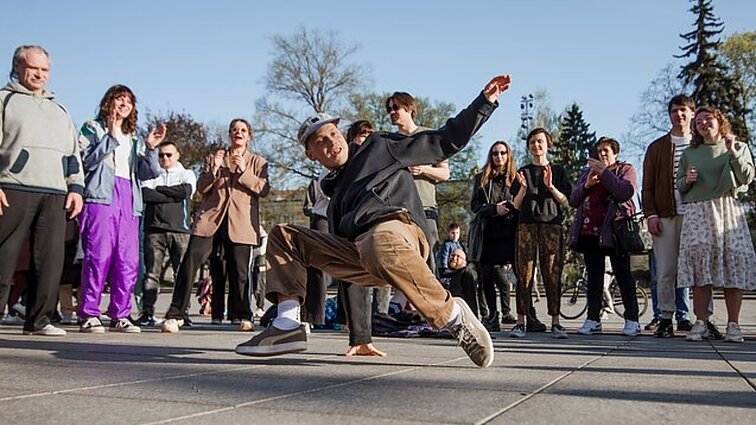 Vilniuje paminėta Tarptautinė šokio diena