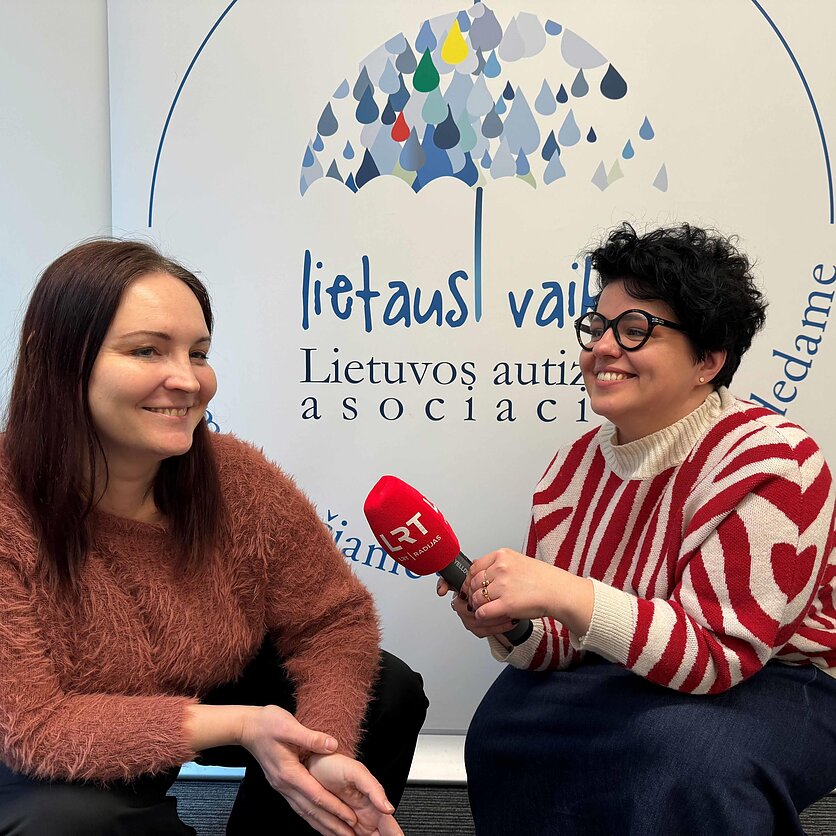 I.Stankutės nuotr./LRT, Beata Veselienė ir Viktorija Urbonaitė