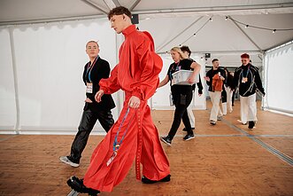 Antroji Silvester Belt repeticija arenoje
