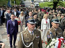 Obchody 3 maja na cmentarzu na Rossie Obchody 3 maja na cmentarzu na Rossie