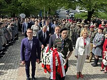 Obchody 3 maja na cmentarzu na Rossie Obchody 3 maja na cmentarzu na Rossie