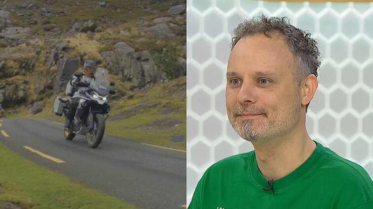 „Ši šalis niekada nebuvo mano sąraše“: Karolis Airiją pažino įveikęs 2600 km motociklu