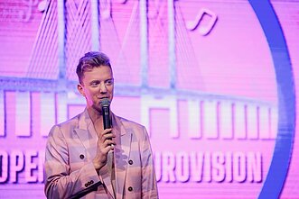 „Eurovizijos“ dalyvių koncerto Kopenhagoje akimirka „Eurovizijos“ dalyvių koncerto Kopenhagoje akimirka