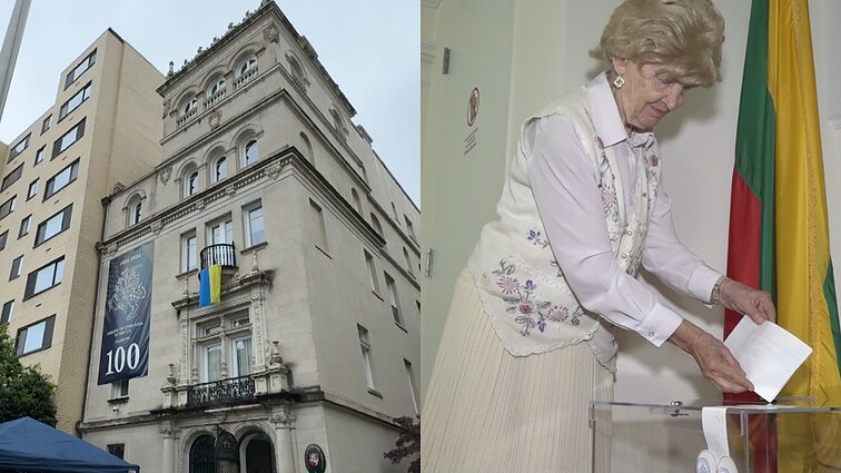 Visos Amerikos lietuvių širdis: 100-metėje ambasadoje Vašingtone – išankstinis balsavimas