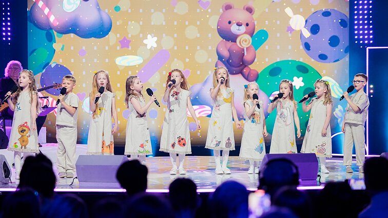 Dainų dainelė 2024. „Mažieji žirniukai“ – „Saldainių lietus“