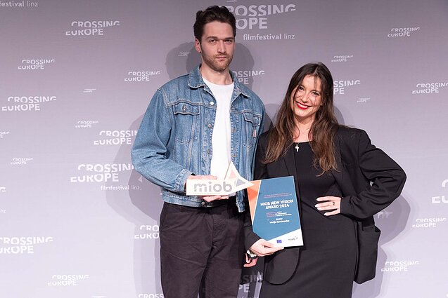 „New Vision Award“ įteikimas Lince. Greta Grinevičiūtė, Kęstutis Cicėnas