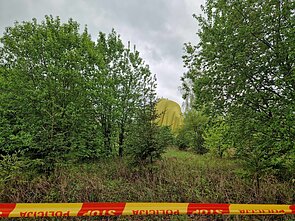 Hot air balloon crash in Šilutė district