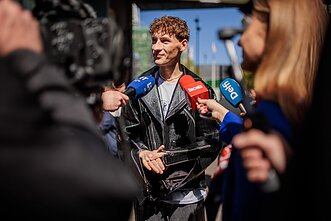 Silvester Belt prieš pirmąjį pusfinalį