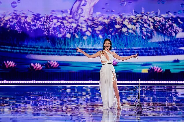 Moldovos atstovė 2024-ųjų „Eurovizijoje“ Natalia Barbu Moldovos atstovė 2024-ųjų „Eurovizijoje“ Natalia Barbu