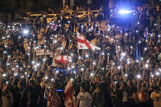 Protestai Tbilisyje