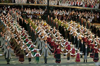 Dainų šventės Ansamblių vakaras Dainų šventės Ansamblių vakaras