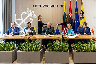 Muitinės departamente Estijos, Latvijos, Lenkijos, Lietuvos bei Suomijos muitinių vadovai pasirašė susitarimą