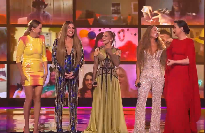 Įspūdingas karaoke vakarėlis: antrąjį pusfinalį vainikavo „Eurovizijos“ laimėtojų dainos