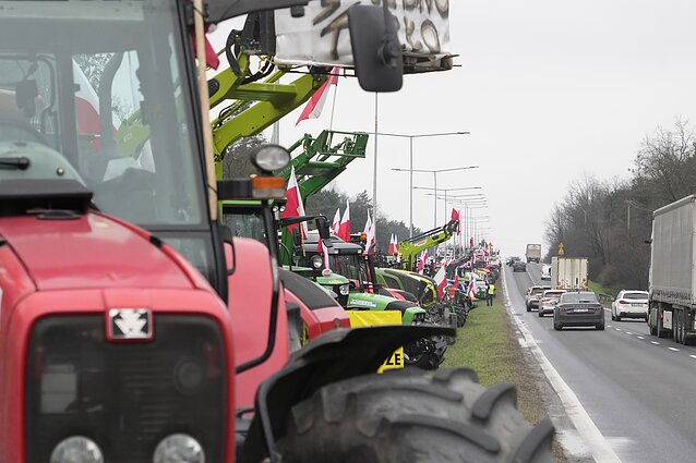 Lenkijos ūkininkai žada atnaujinti protestus dėl ukrainietiškų grūdų ir žaliojo kurso