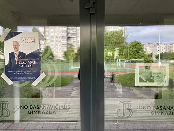 Eduardo Vaitkaus susitikimas Kauno gimnazijoje sukėlė moksleivių protestą
