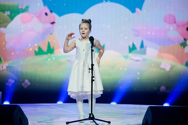 Dainų dainelė 2024. Marija Bavikinaitė – „Baltas ėriukas”